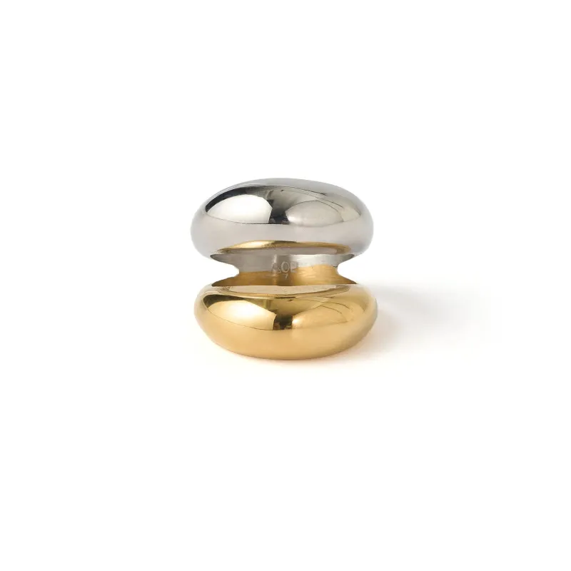 Georgia Ring - Two Tone sold by Arms Of Eve
