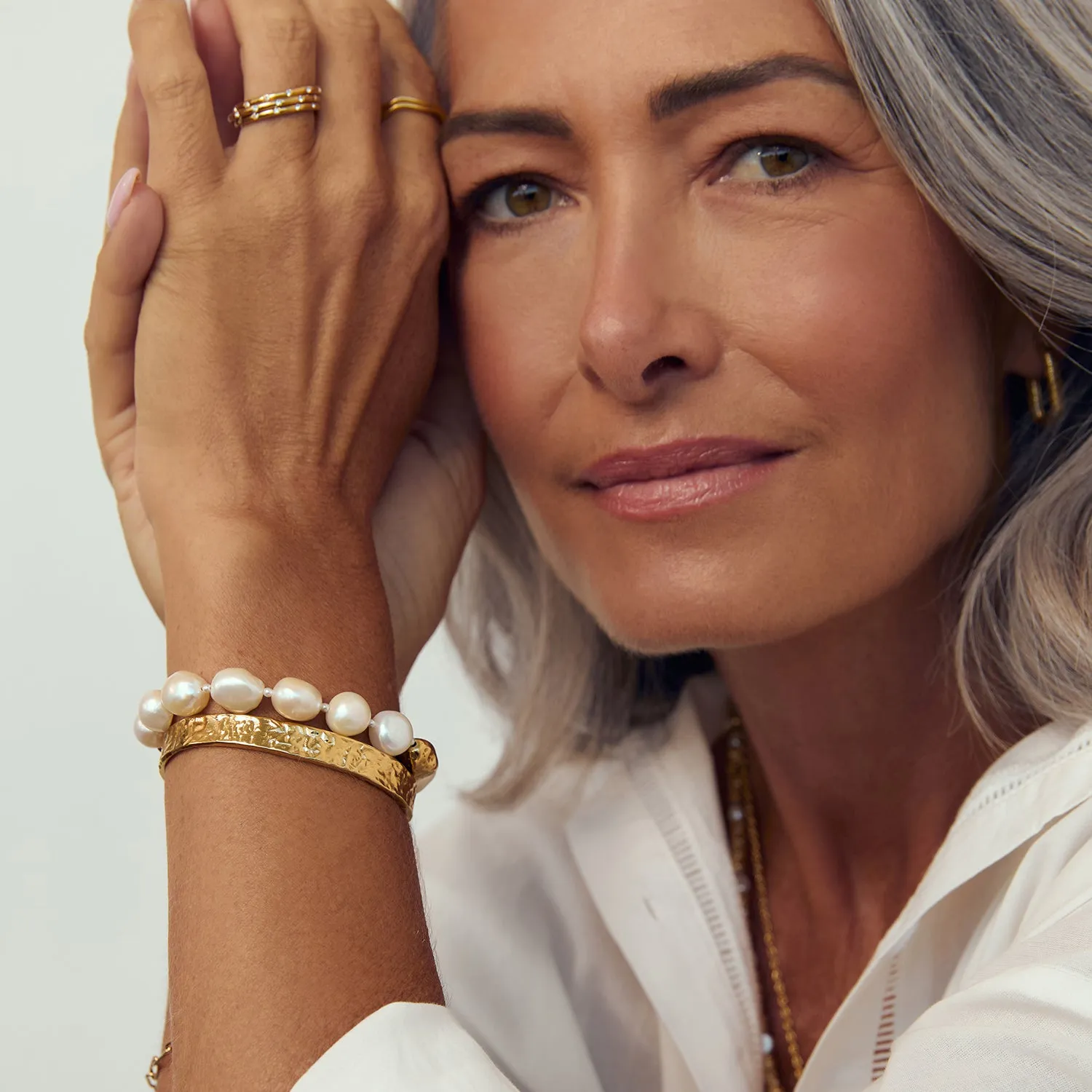 Hariette Pearl Bracelet sold by Arms Of Eve product image thumbnail 4