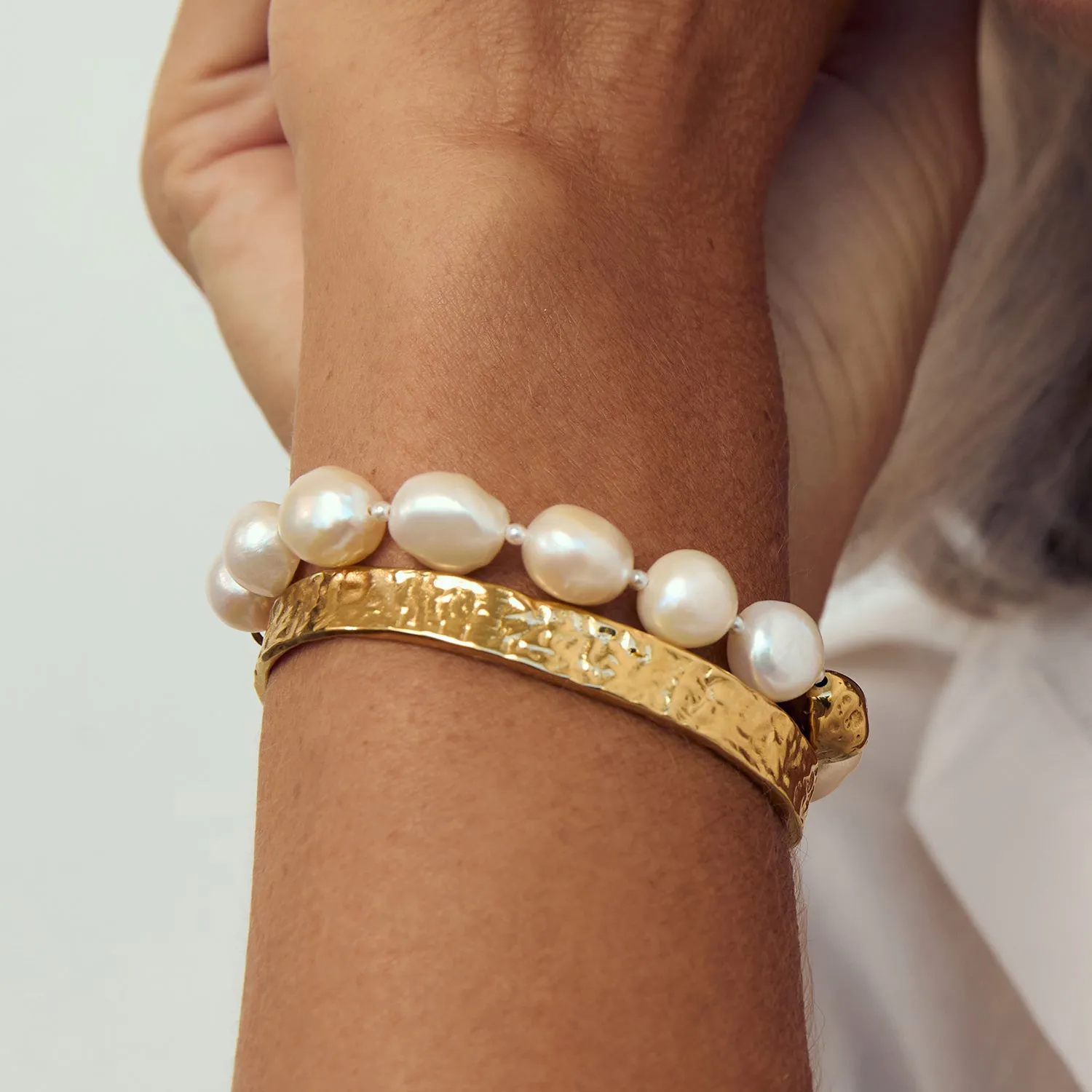 Hariette Pearl Bracelet sold by Arms Of Eve product image thumbnail 2