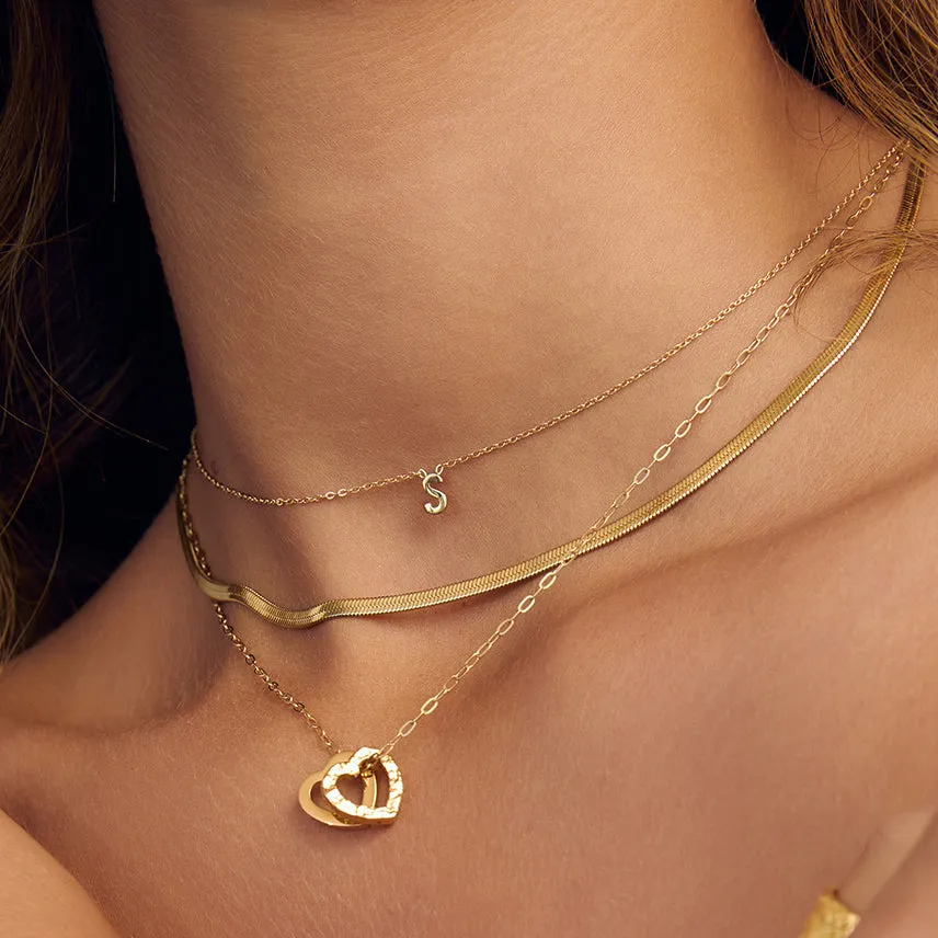 Heart To Heart Necklace - Crushed sold by Arms Of Eve product image thumbnail 2