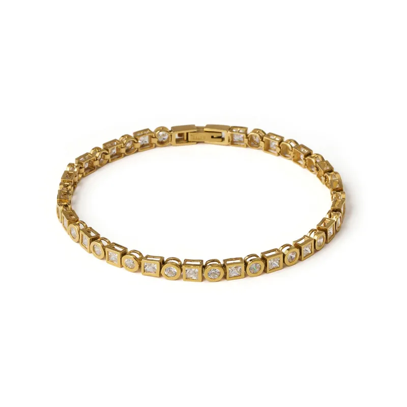 Tinka Gold Bracelet - Stone made by Arms Of Eve