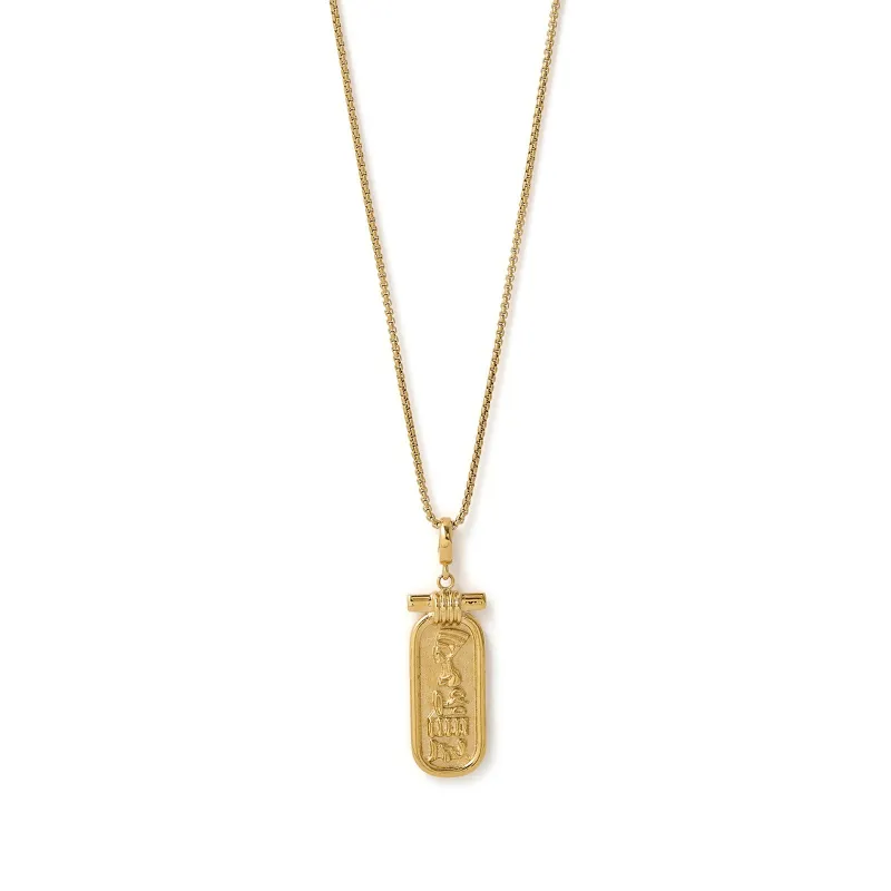 Pharaoh Gold Necklace sold by Arms Of Eve