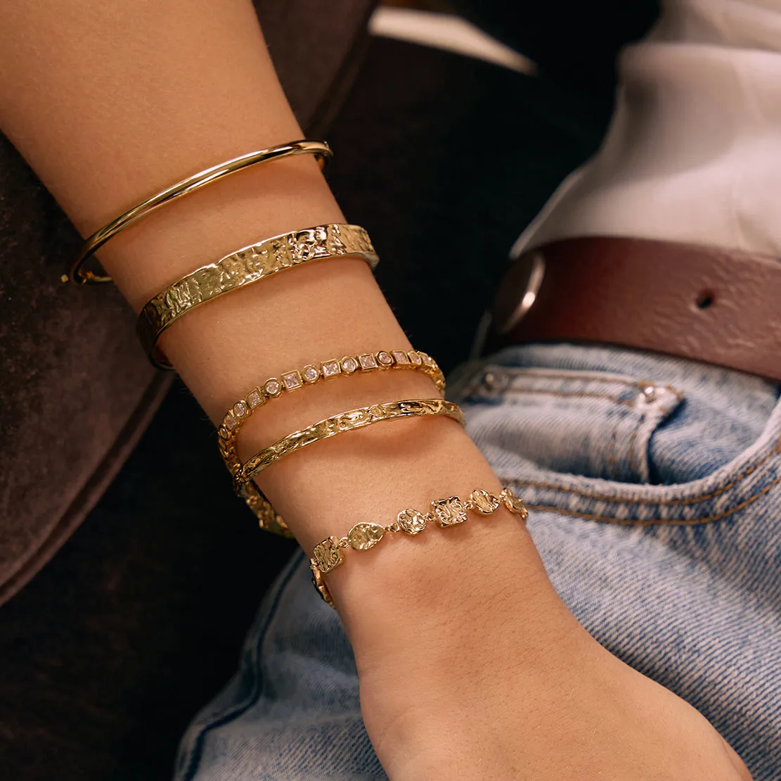 Harlow Gold Bracelet sold by Arms Of Eve product image thumbnail 3