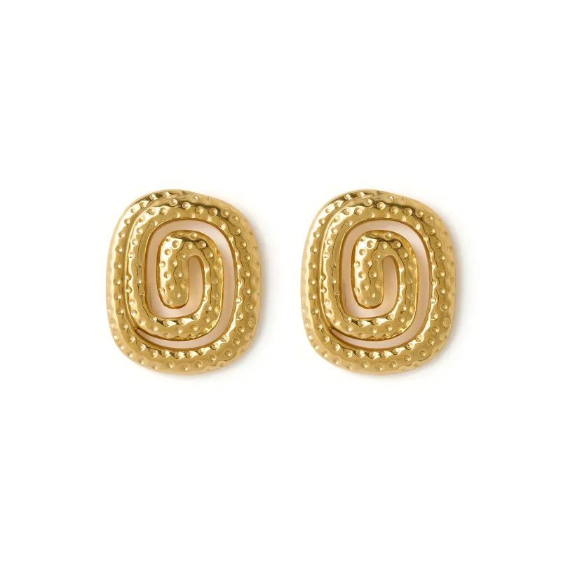 Billie Gold Earrings sold by Arms Of Eve