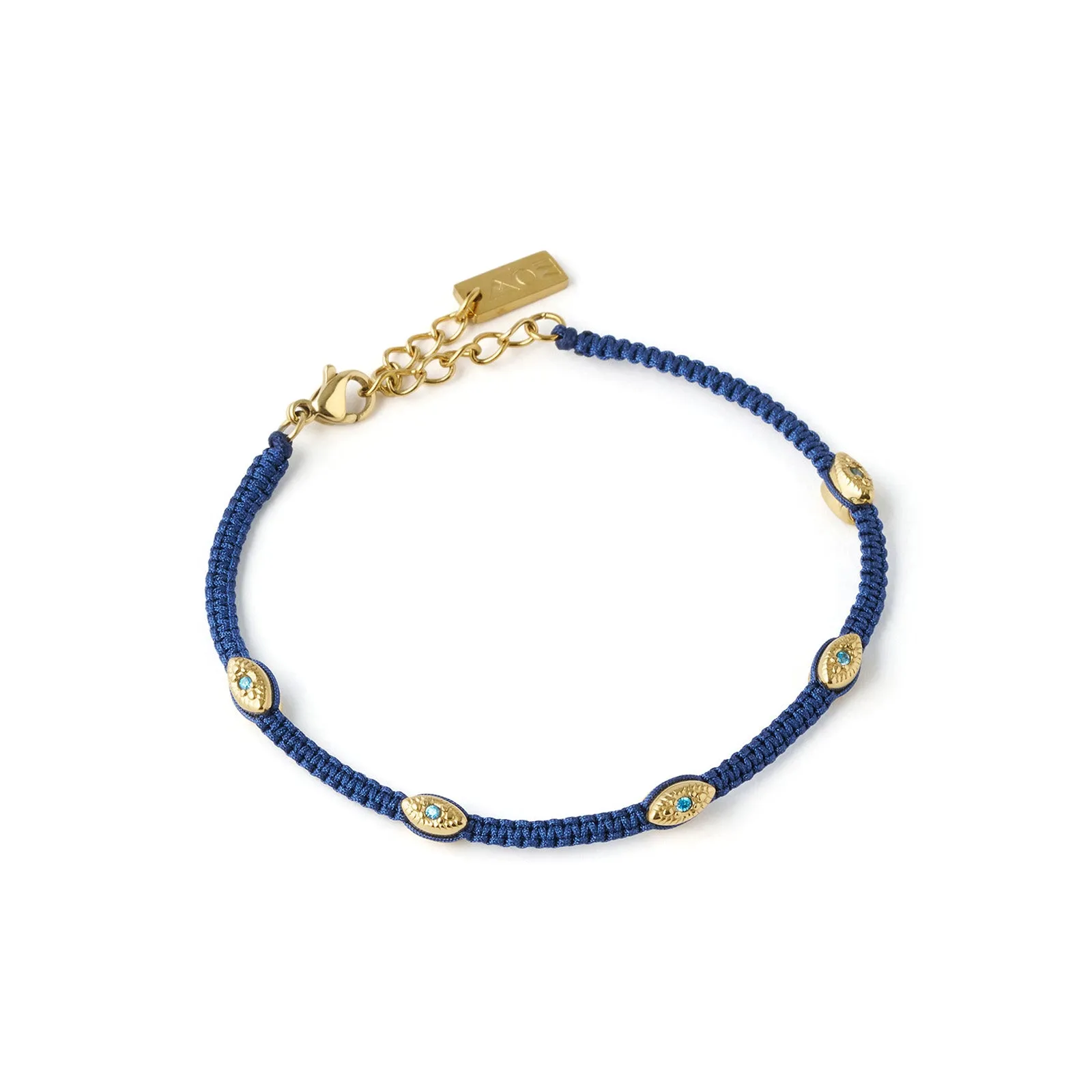 Third Eye Bracelet - Navy sold by Arms Of Eve