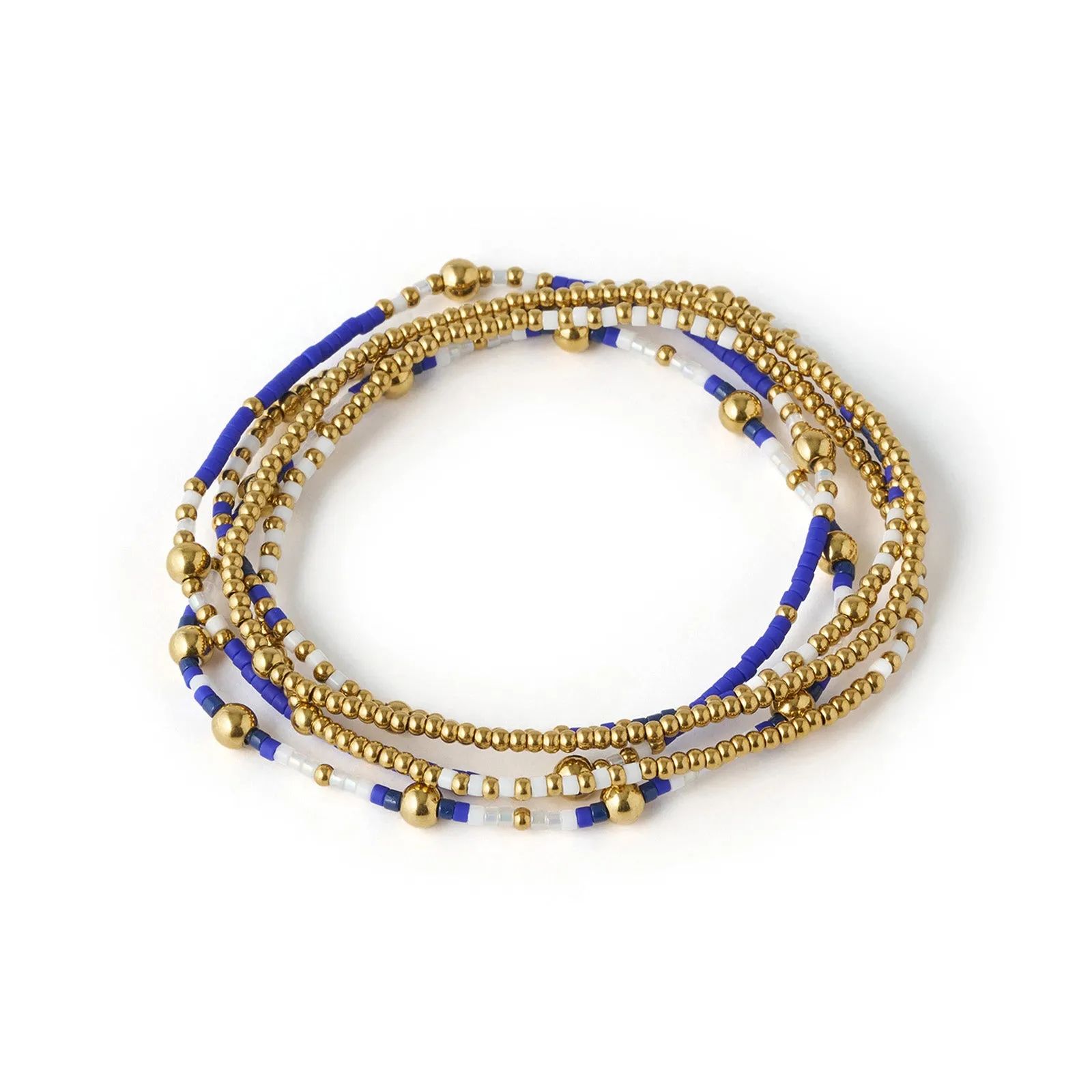 Nellie Bracelet - Navy sold by Arms Of Eve