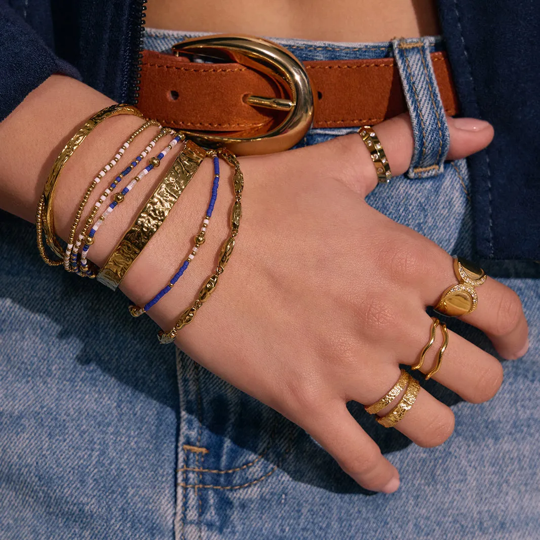 Nellie Bracelet - Navy sold by Arms Of Eve product image thumbnail 2