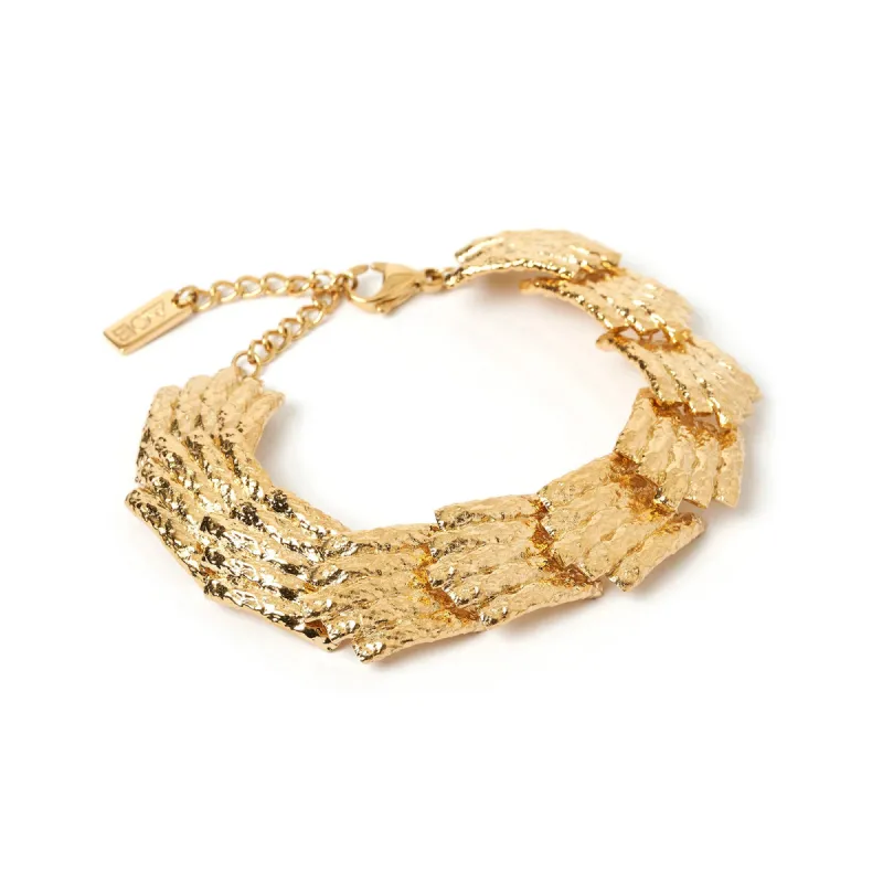 Tamia Gold Bracelet made by Arms Of Eve
