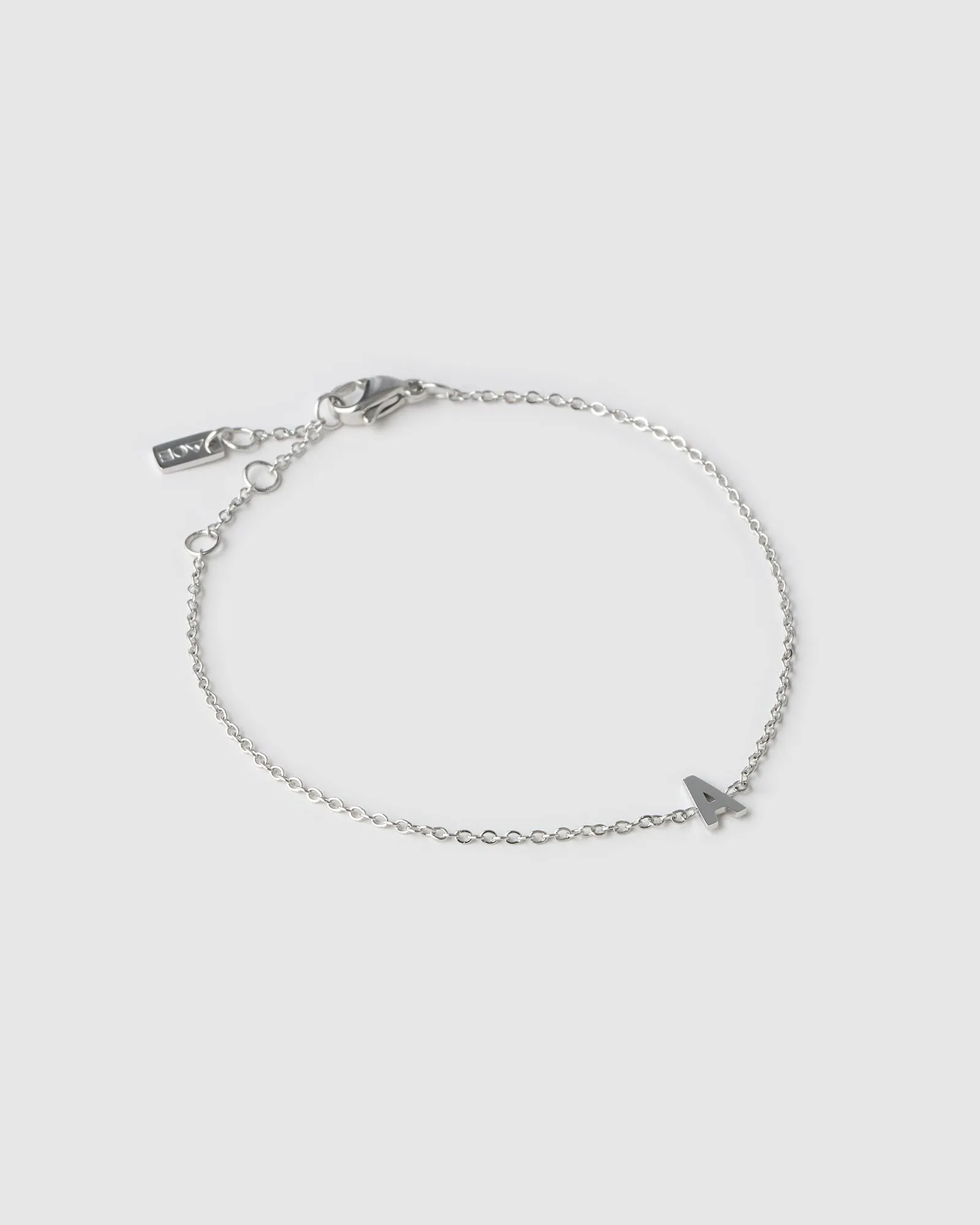 Mini Initial Silver Bracelet sold by Arms Of Eve