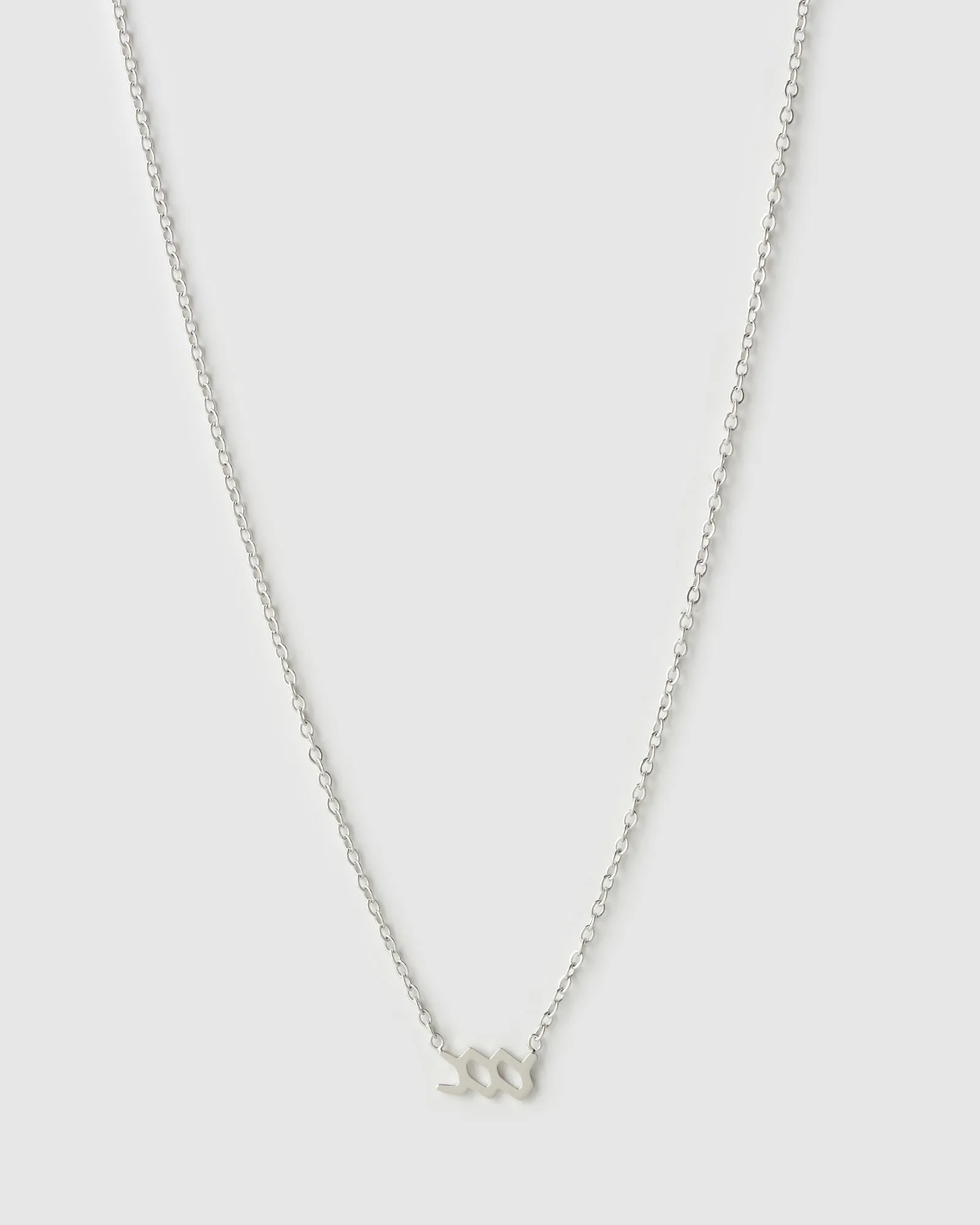 Mini Zodiac Silver Necklace sold by Arms Of Eve product image thumbnail 2