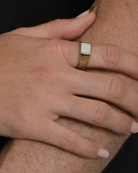 Yang Signet Ring sold by Arms Of Eve product image thumbnail 2