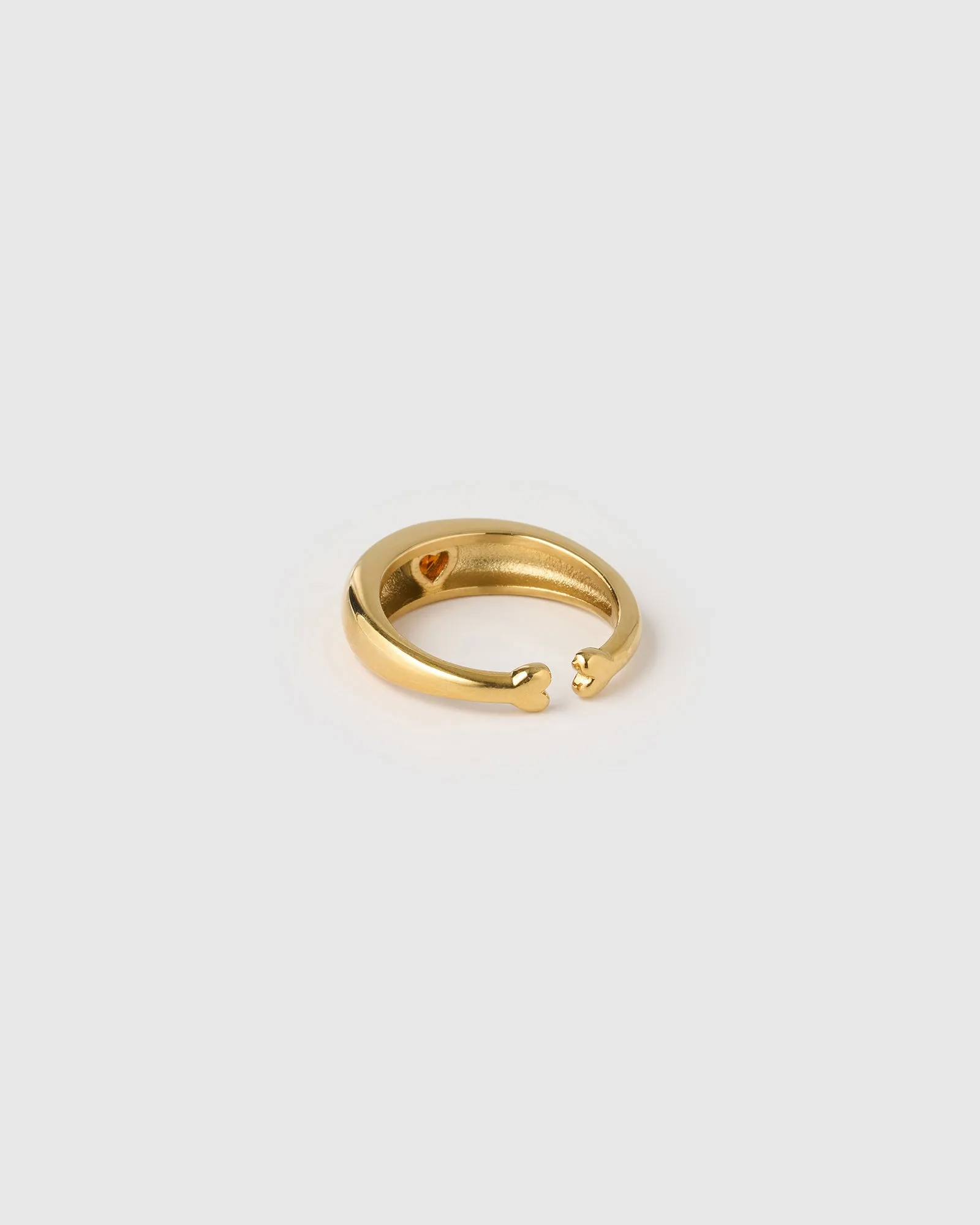 Mi Amour Gold Ring - Red sold by Arms Of Eve product image thumbnail 3