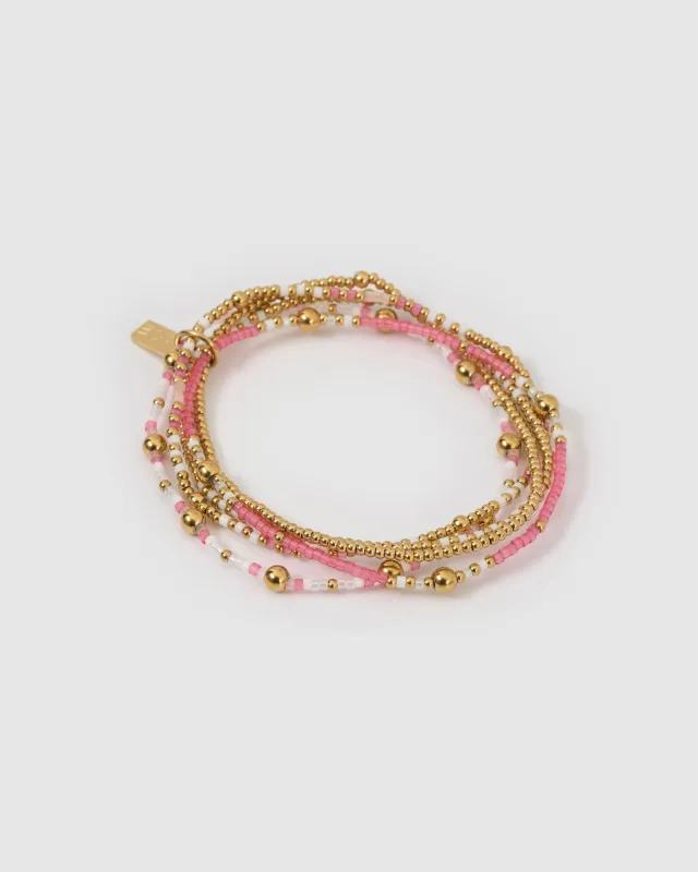 Nellie Bracelet - Bubblegum sold by Arms Of Eve