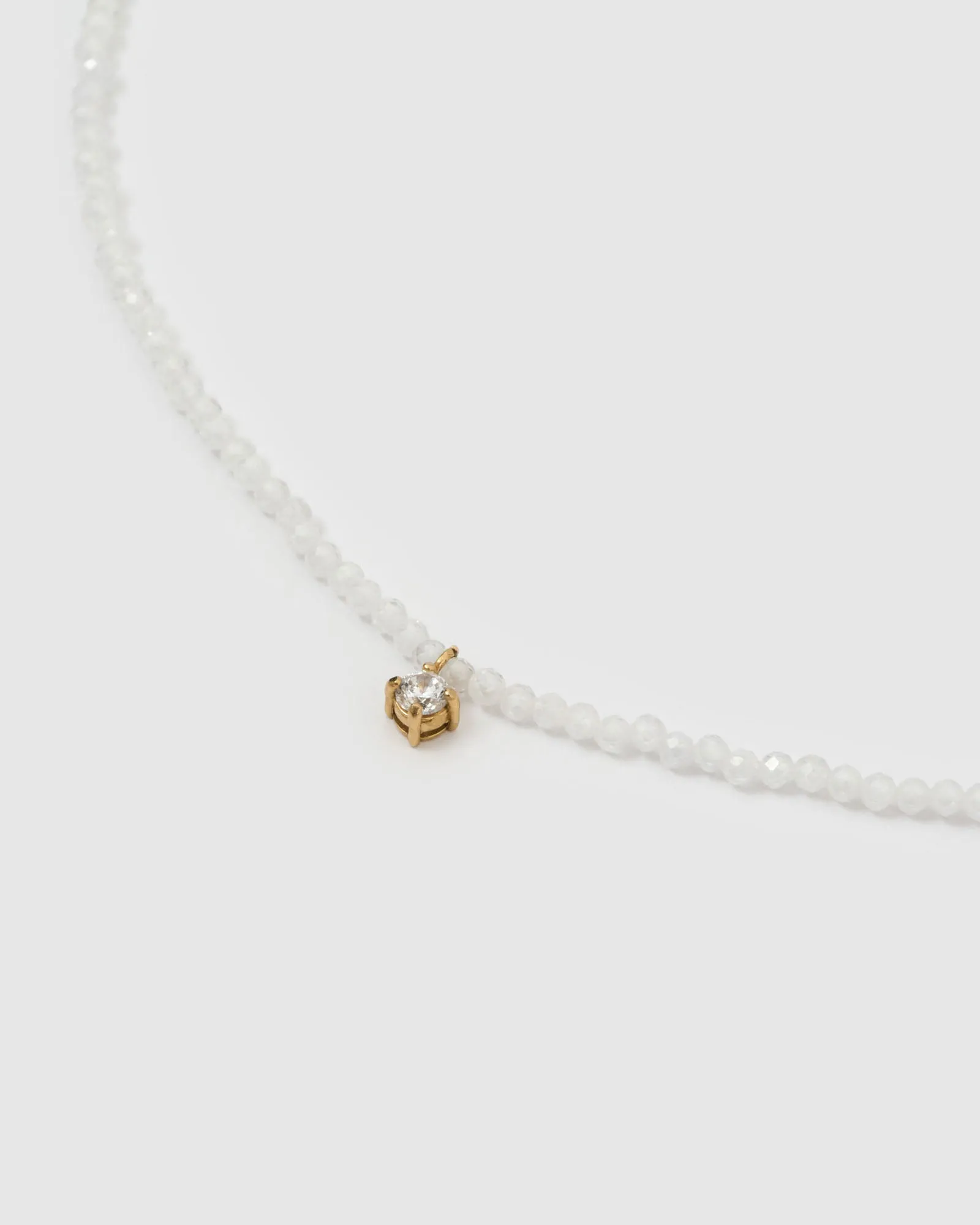 Taylor Necklace - White sold by Arms Of Eve product image thumbnail 3