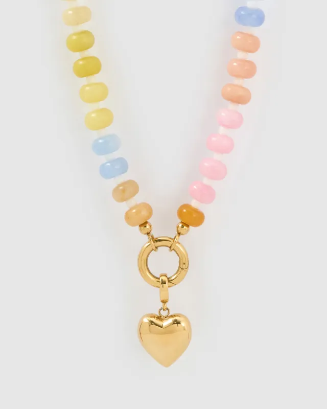 Candy Heart Necklace sold by Arms Of Eve