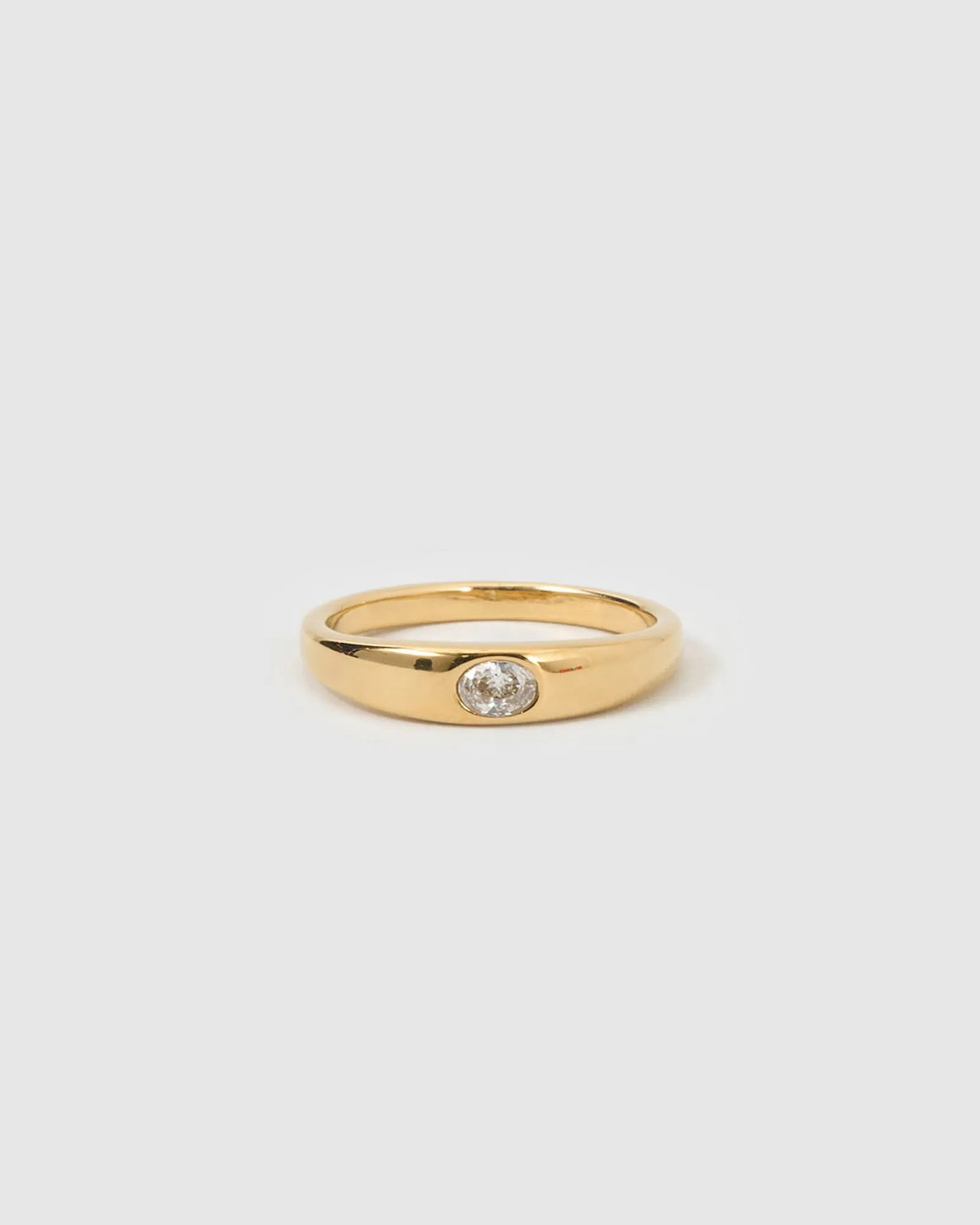 Aria Gold Ring - Stone sold by Arms Of Eve