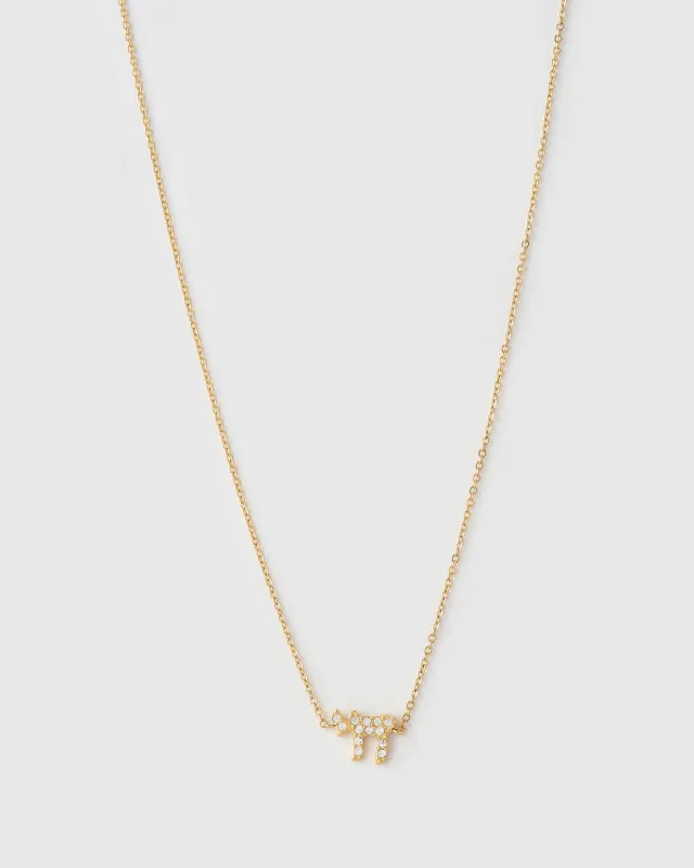 Chai Necklace - Stone made by Arms Of Eve