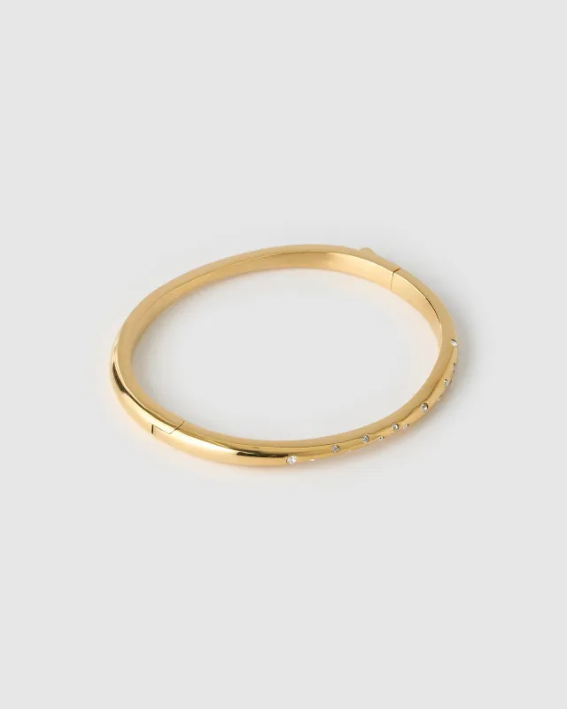 Eden Gold Cuff - Stone made by Arms Of Eve
