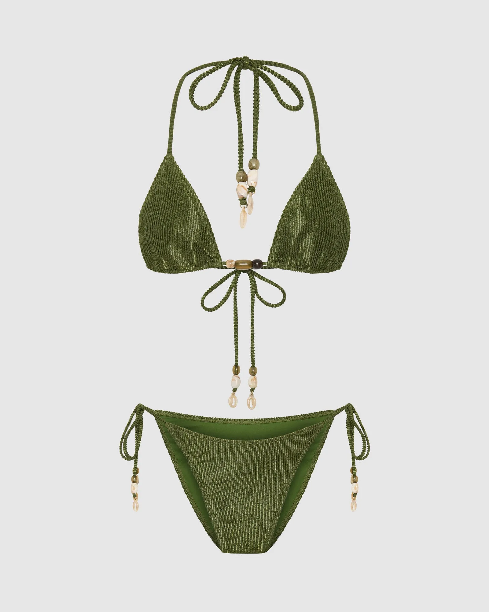 Miami Bikini Set - Matcha sold by Arms Of Eve product image thumbnail 2