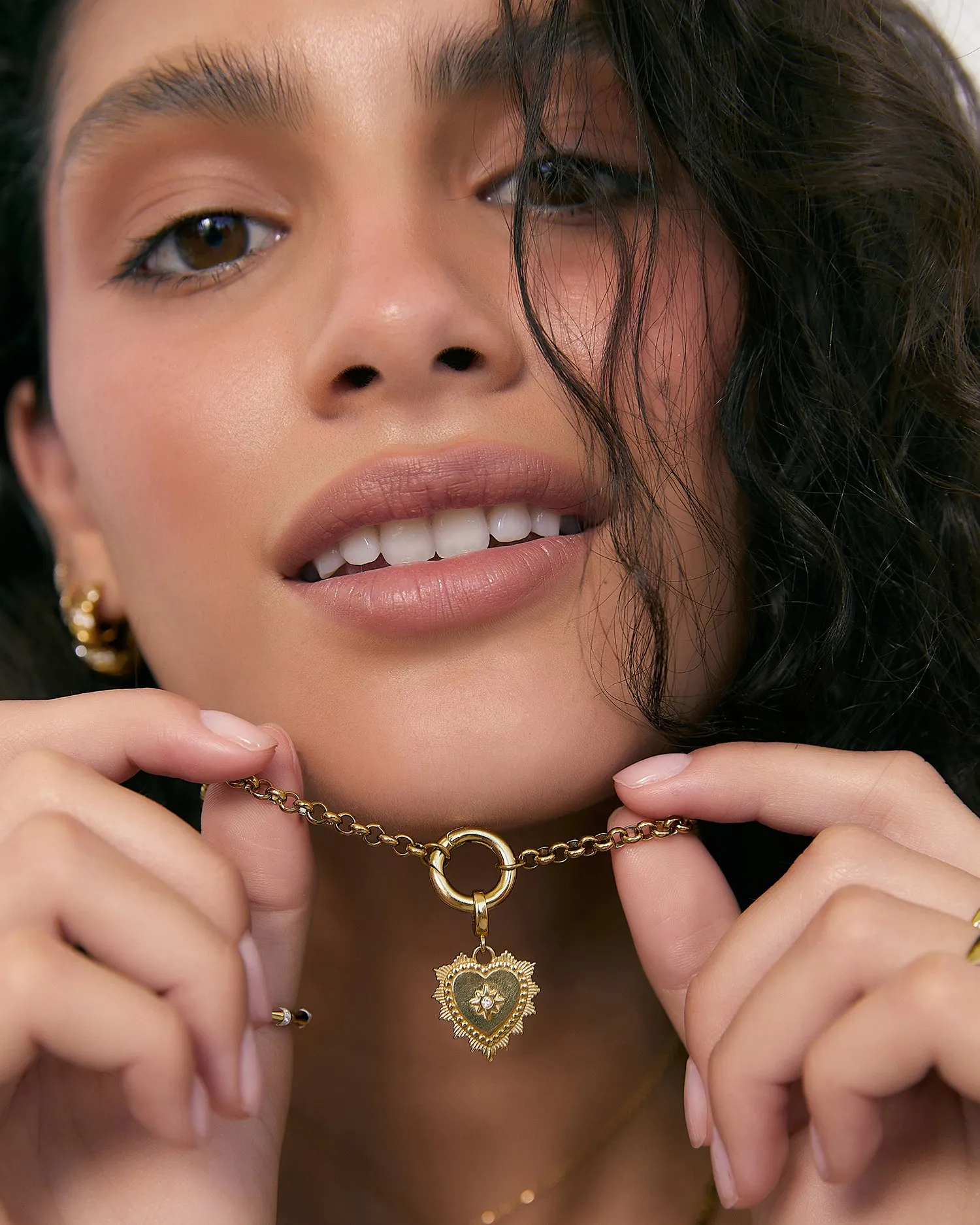 Belle Heart Charm sold by Arms Of Eve product image thumbnail 2