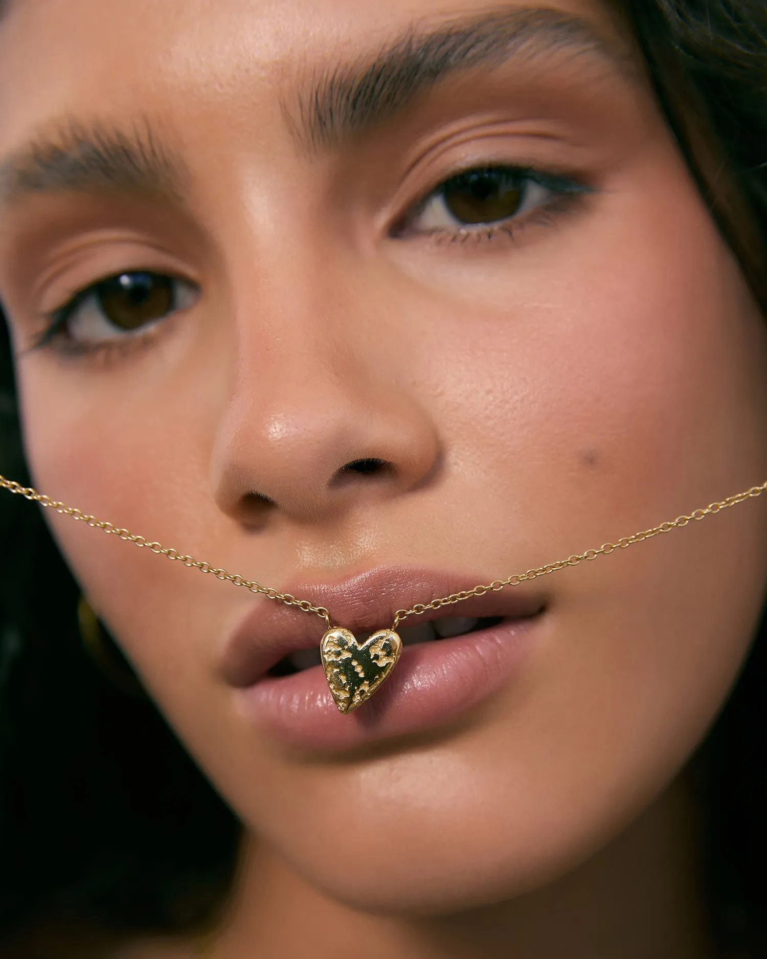 Honey Heart Necklace sold by Arms Of Eve product image thumbnail 2