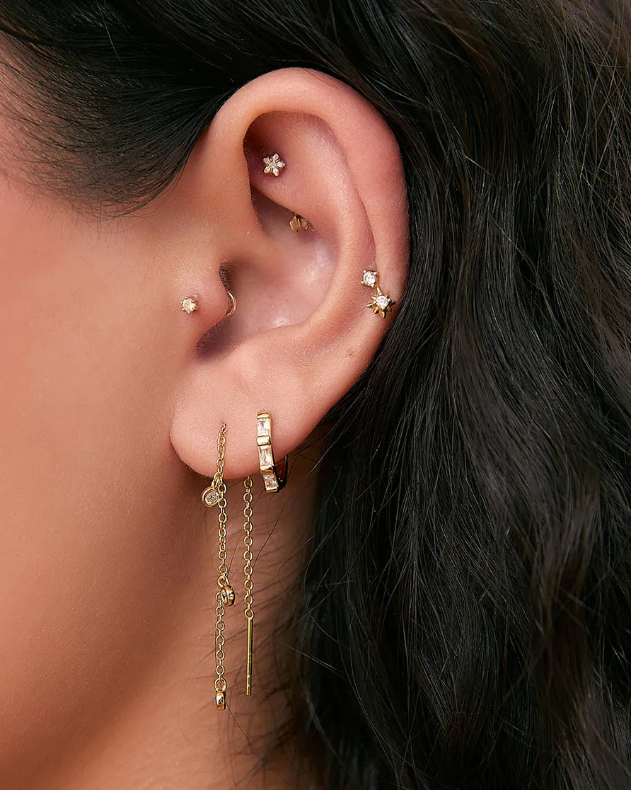 Hayleigh Earring Stack sold by Arms Of Eve product image thumbnail 2