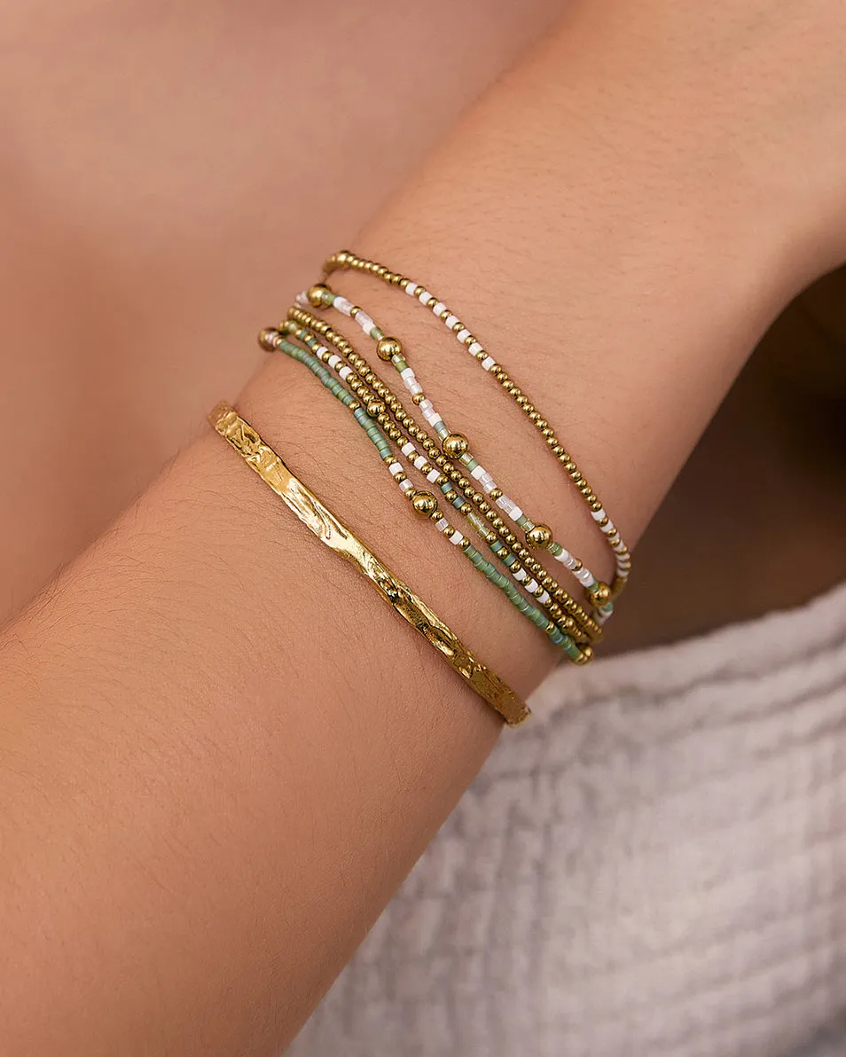 Henne Bracelet Stack - Forrest sold by Arms Of Eve product image thumbnail 2