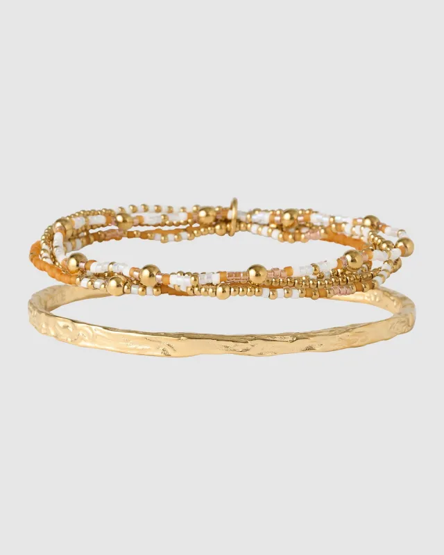 Henne Bracelet Stack - Mango made by Arms Of Eve