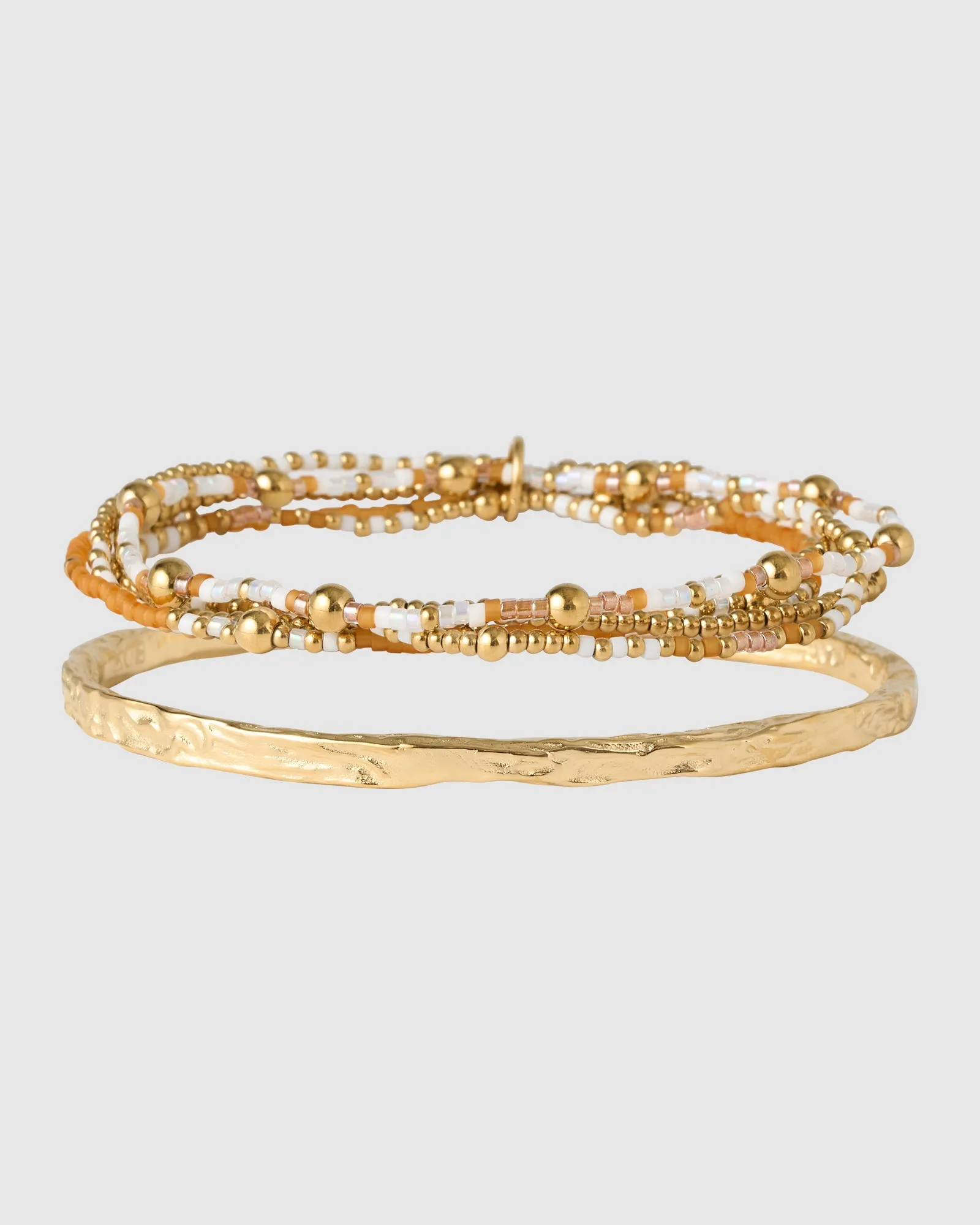Henne Bracelet Stack - Mango sold by Arms Of Eve