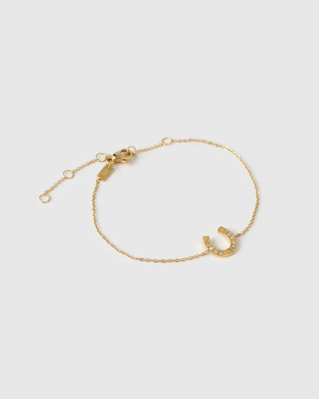 Lucky Horseshoe Bracelet made by Arms Of Eve