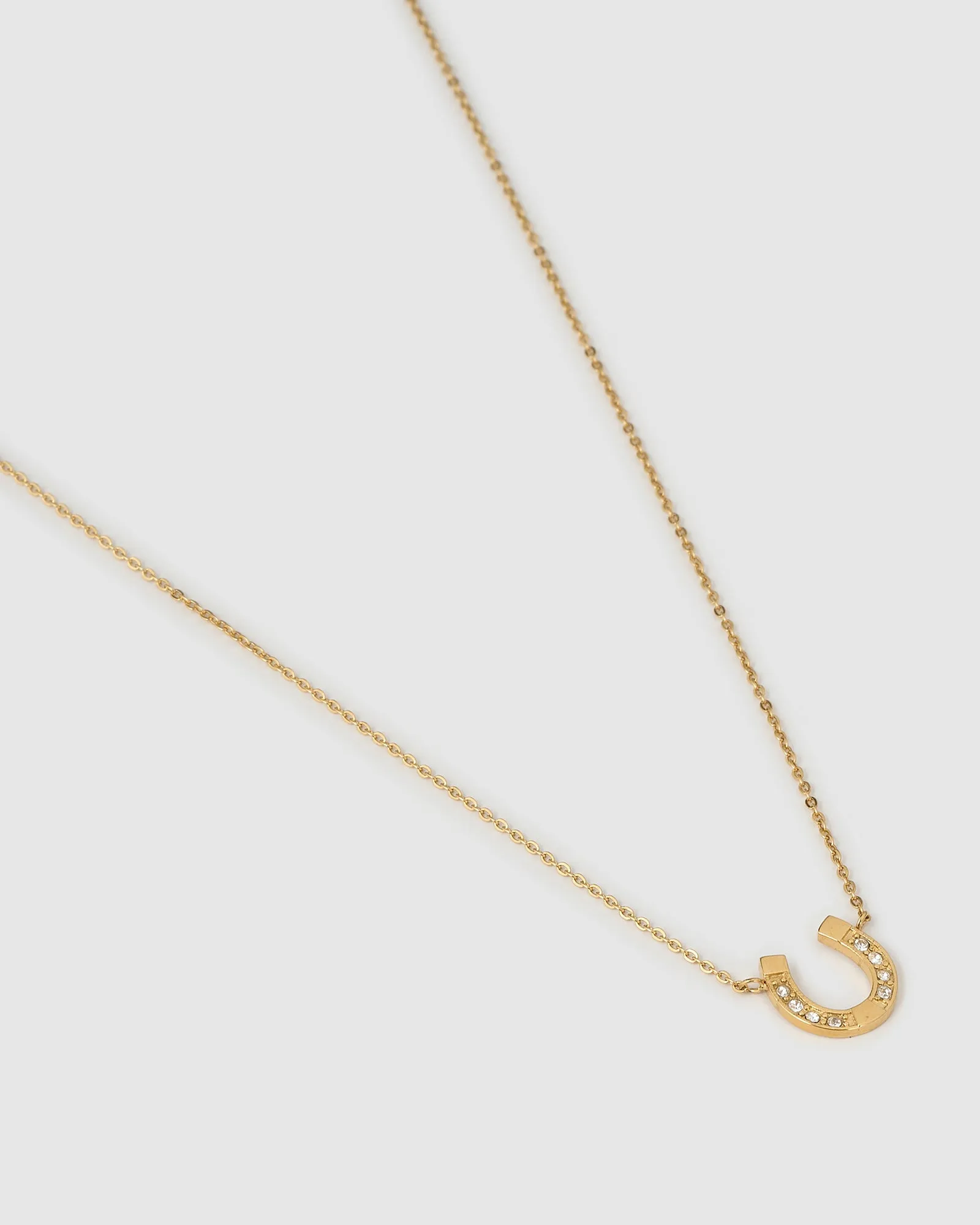 Lucky Horseshoe Necklace sold by Arms Of Eve product image thumbnail 4