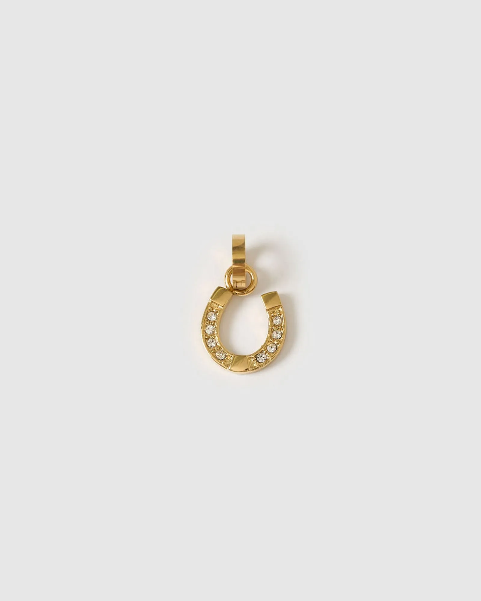 Lucky Horseshoe Charm - Gold sold by Arms Of Eve