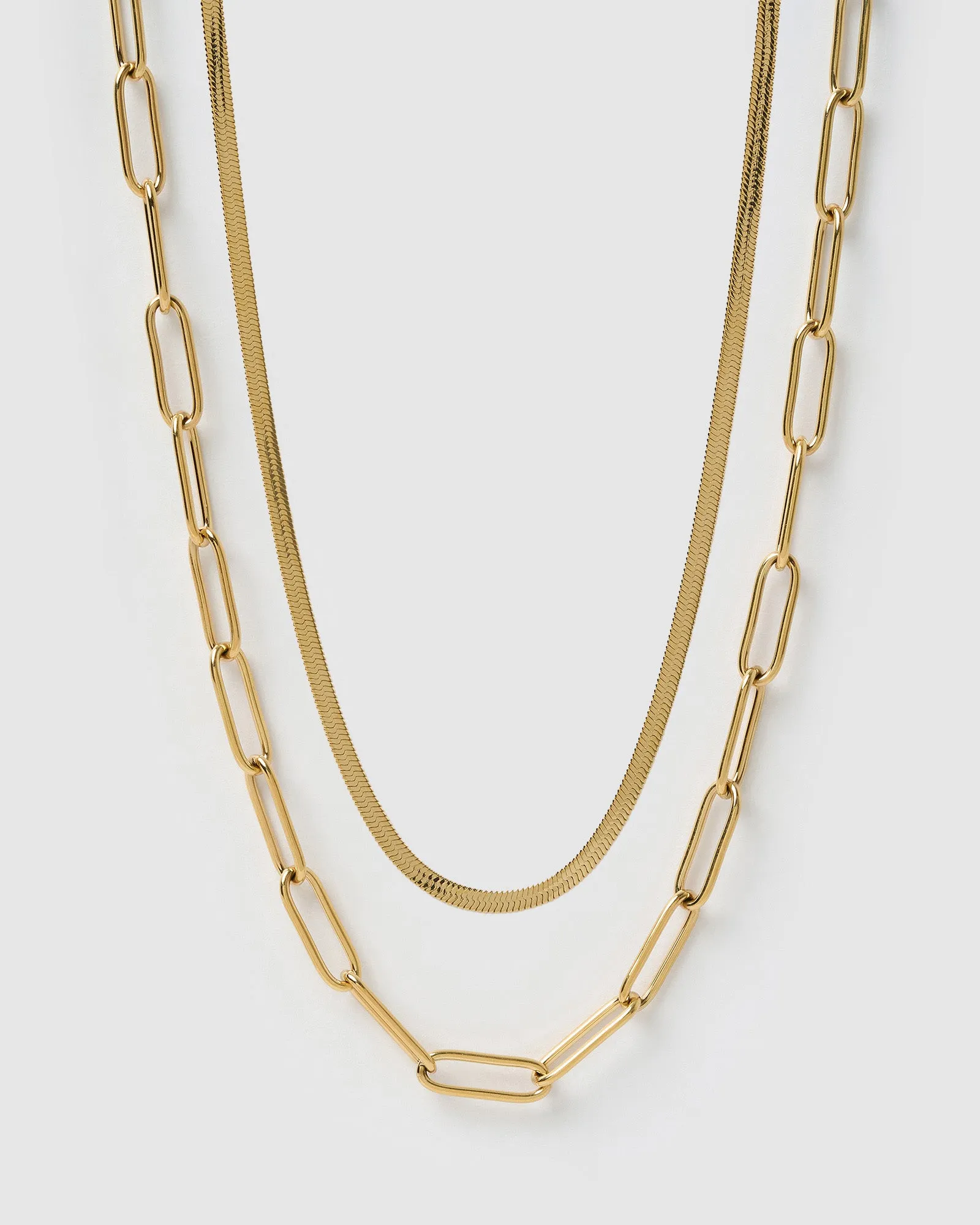 Essential Necklace Stack - Gold sold by Arms Of Eve