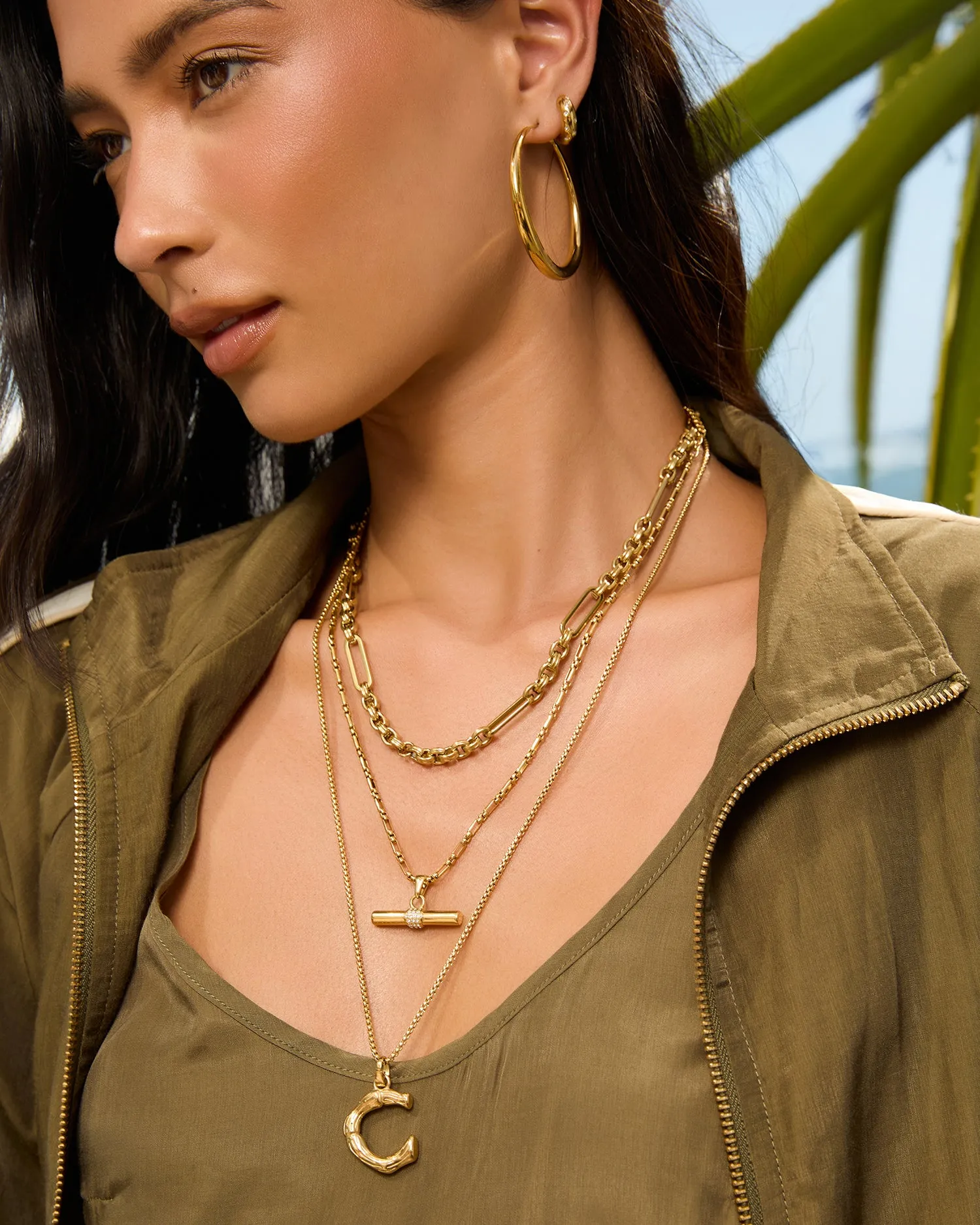 Duchess Gold Necklace sold by Arms Of Eve product image thumbnail 3