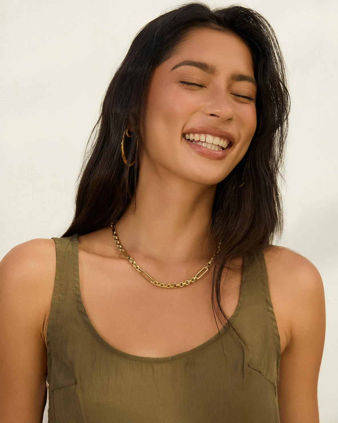 Duchess Gold Necklace sold by Arms Of Eve product image thumbnail 4