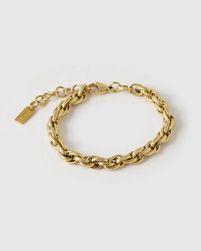Harlem Gold Bracelet made by Arms Of Eve