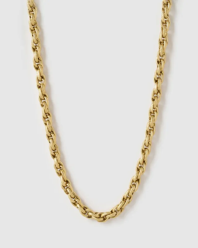 Harlem Gold Necklace made by Arms Of Eve