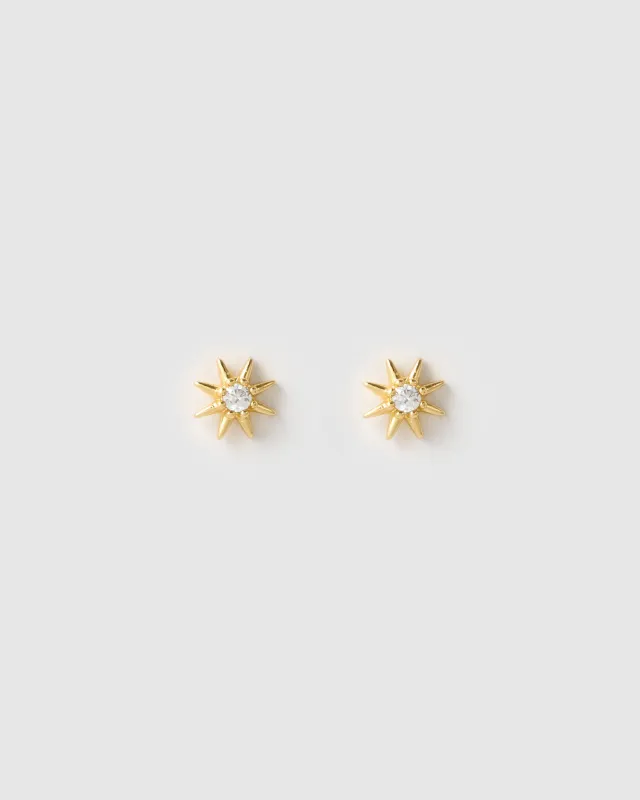 Zadie Flat Back Earrings made by Arms Of Eve