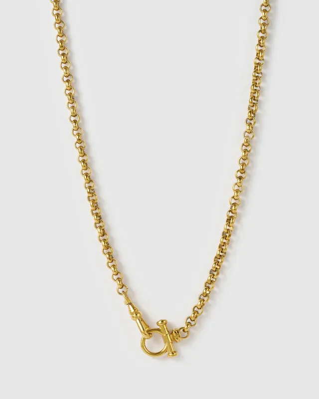 Freddie Gold Necklace made by Arms Of Eve