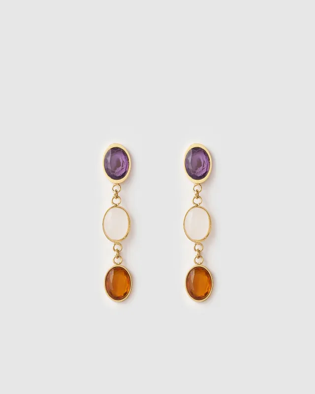 Sandra Gold Earrings made by Arms Of Eve