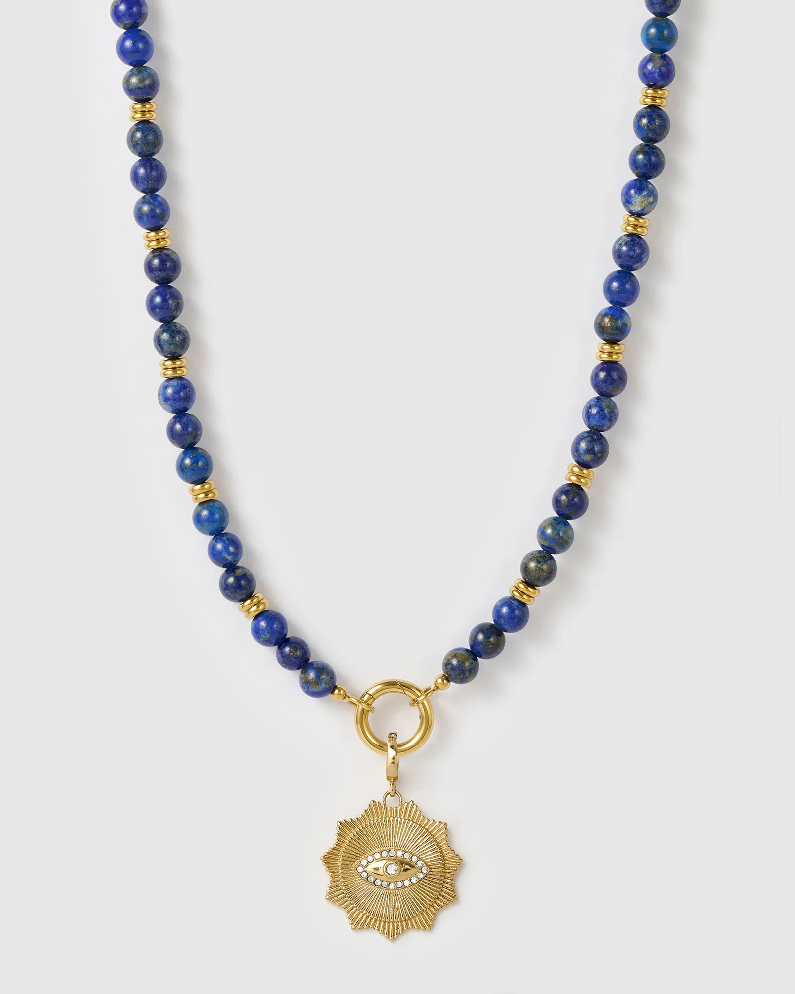 Azure Charm Necklace - Lapis Lazuli sold by Arms Of Eve