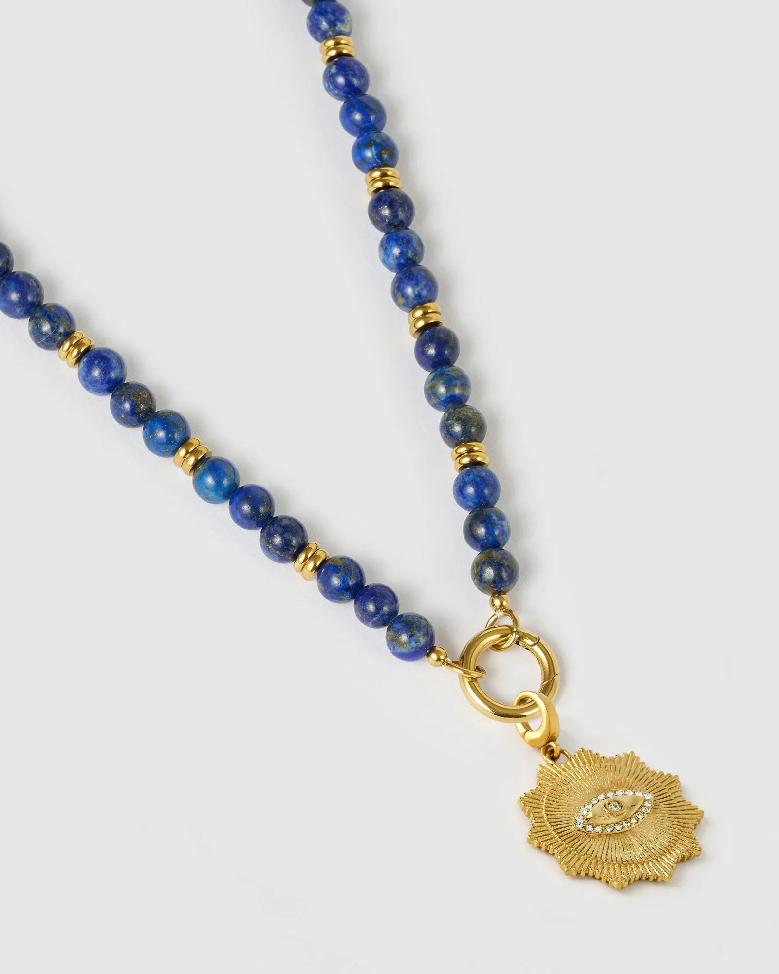 Azure Charm Necklace - Lapis Lazuli sold by Arms Of Eve product image thumbnail 3
