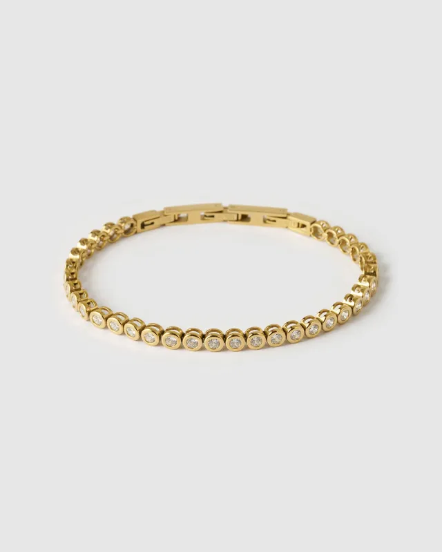 Winona Gold Bracelet - Stone made by Arms Of Eve