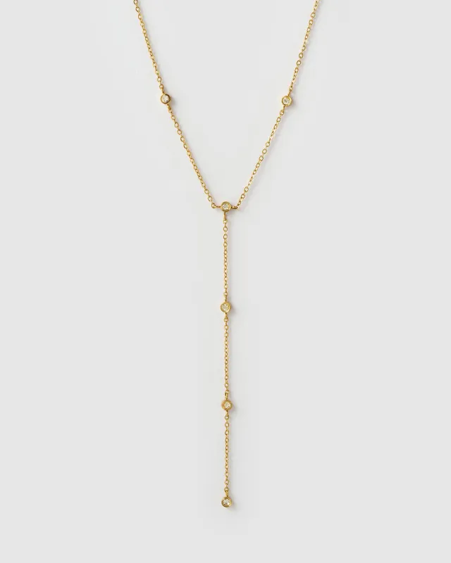 Zoe Gold Necklace made by Arms Of Eve