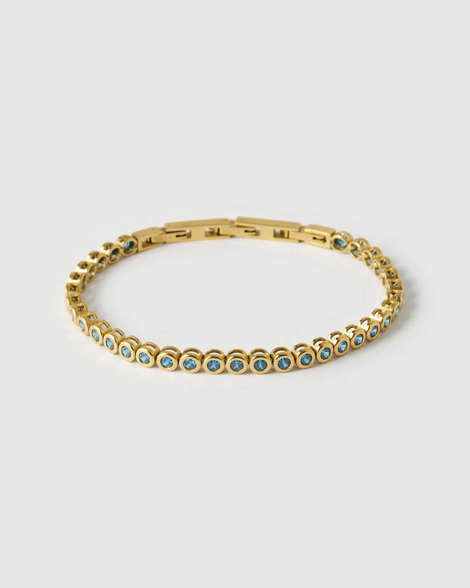 Winona Gold Bracelet - Sapphire sold by Arms Of Eve