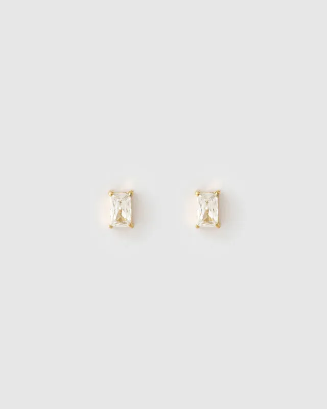 Nina Flat Back Earrings made by Arms Of Eve