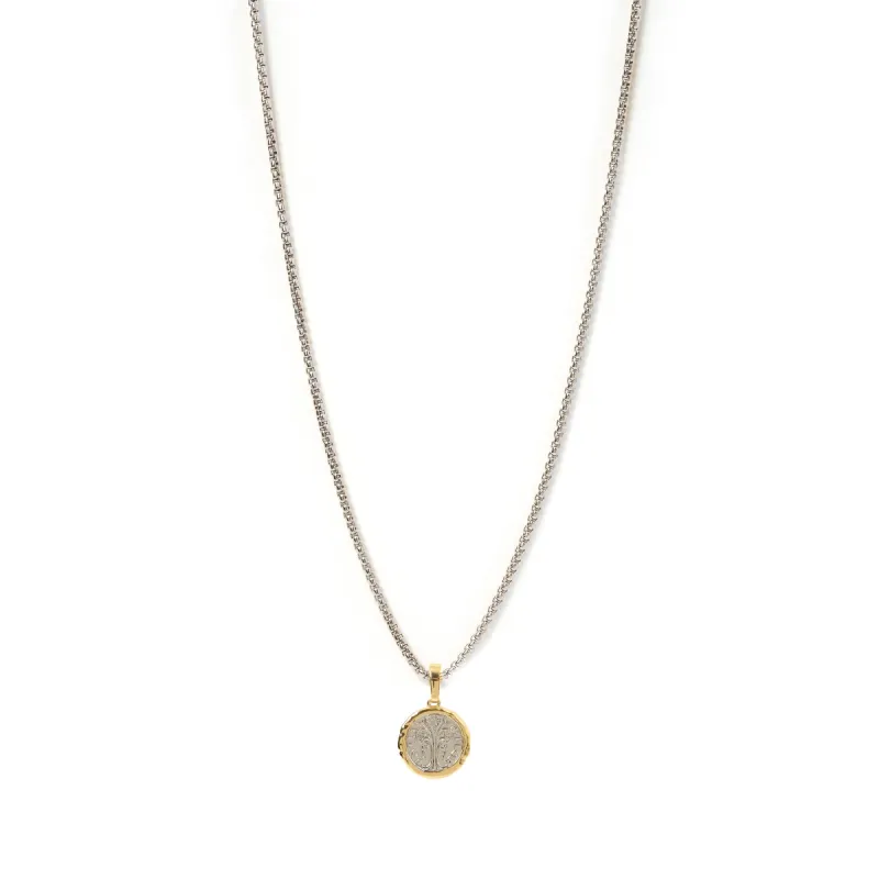 Piccolo Men's Charm Necklace - Silver sold by Arms Of Eve