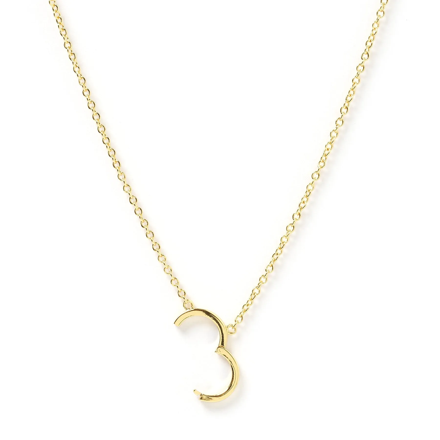 Akira Pearl 'O' Charm Necklace sold by Arms Of Eve product image thumbnail 3