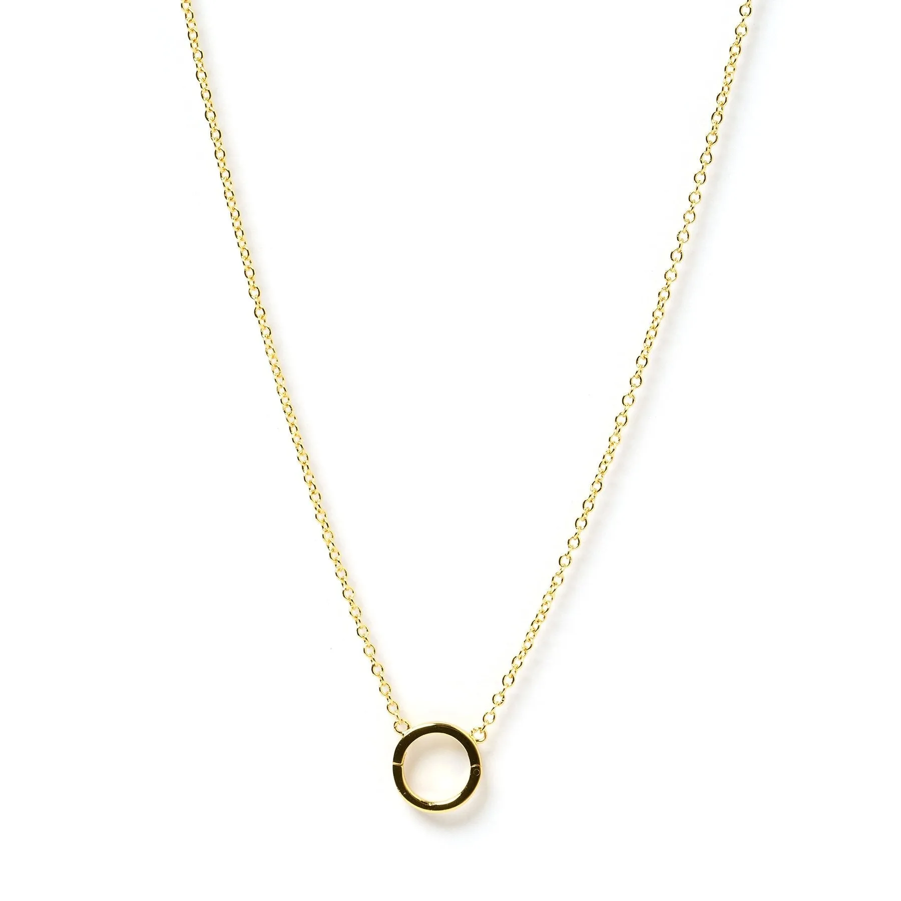 Akira Pearl 'O' Charm Necklace sold by Arms Of Eve product image thumbnail 2