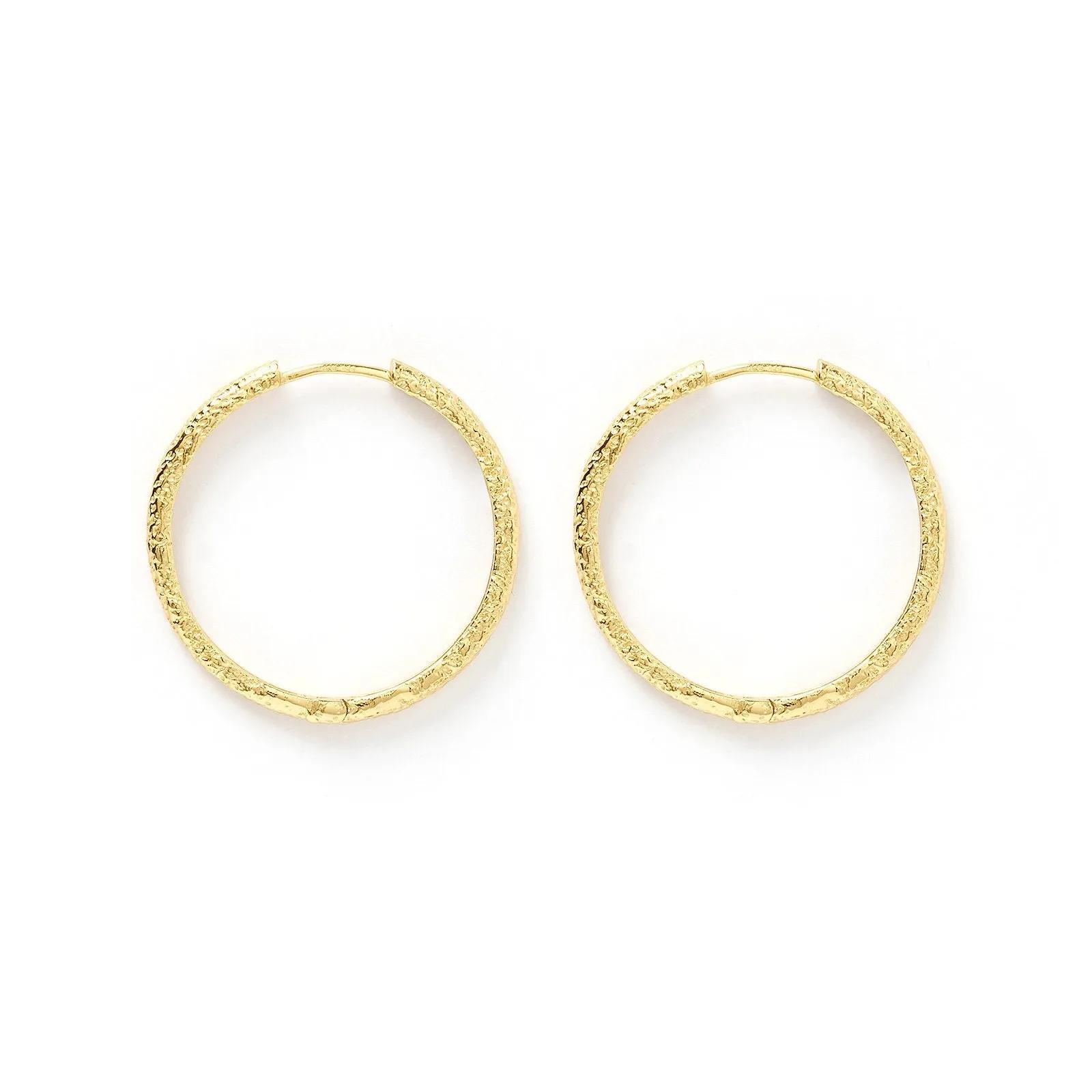 Double Hoop Earring Stack - Gold sold by Arms Of Eve product image thumbnail 5